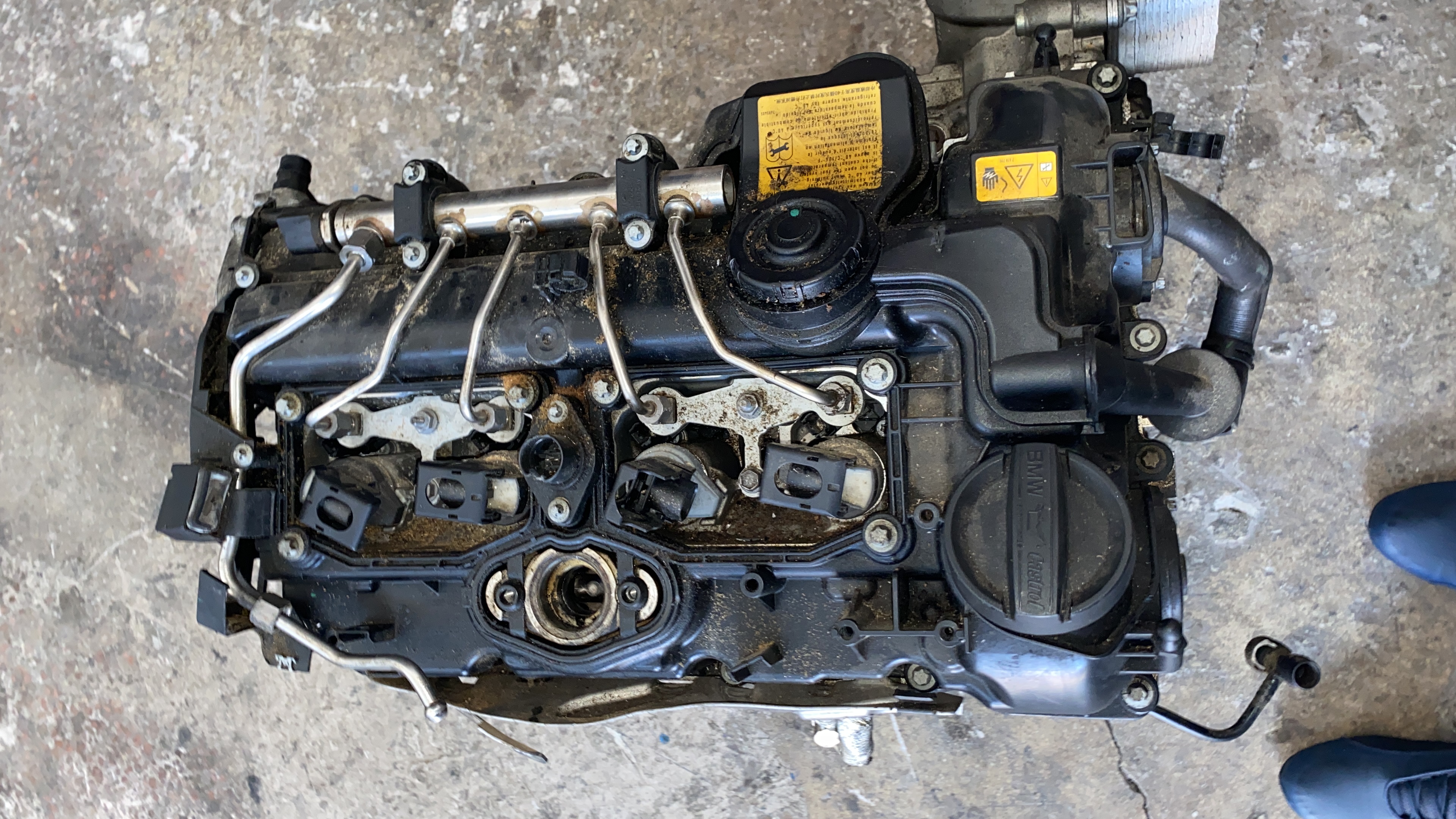 BMW Çıkma Motor N20B20A Bmw Benzinli Motor F10 Çıkma Motor Bmw Komple Motor Bmw Krank Kapak Blok Yedek Parça Bmw Çıkma